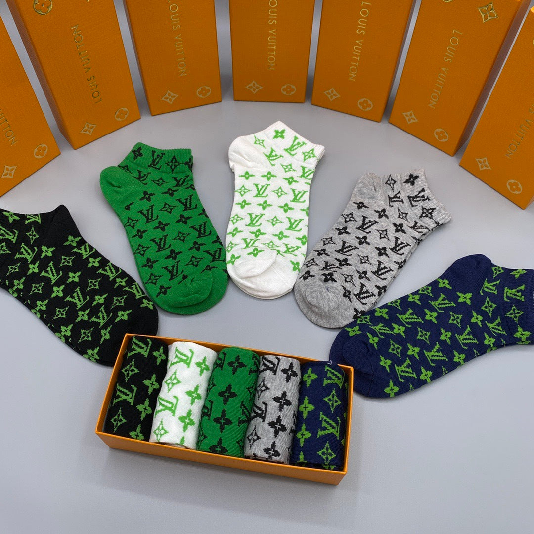 Louis Vuitton Socks(One pair of each style)