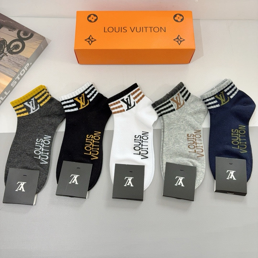 Louis Vuitton Socks(One pair of each style)