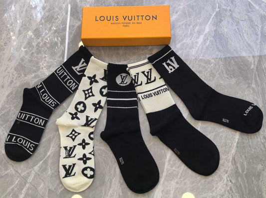 Louis Vuitton Socks（One pair of each style)